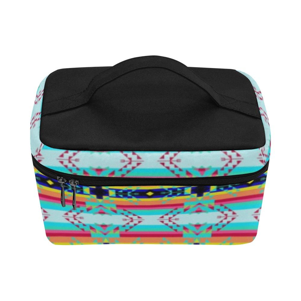 Sacred Spring Cosmetic Bag/Large (Model 1658) Cosmetic Bag e-joyer 