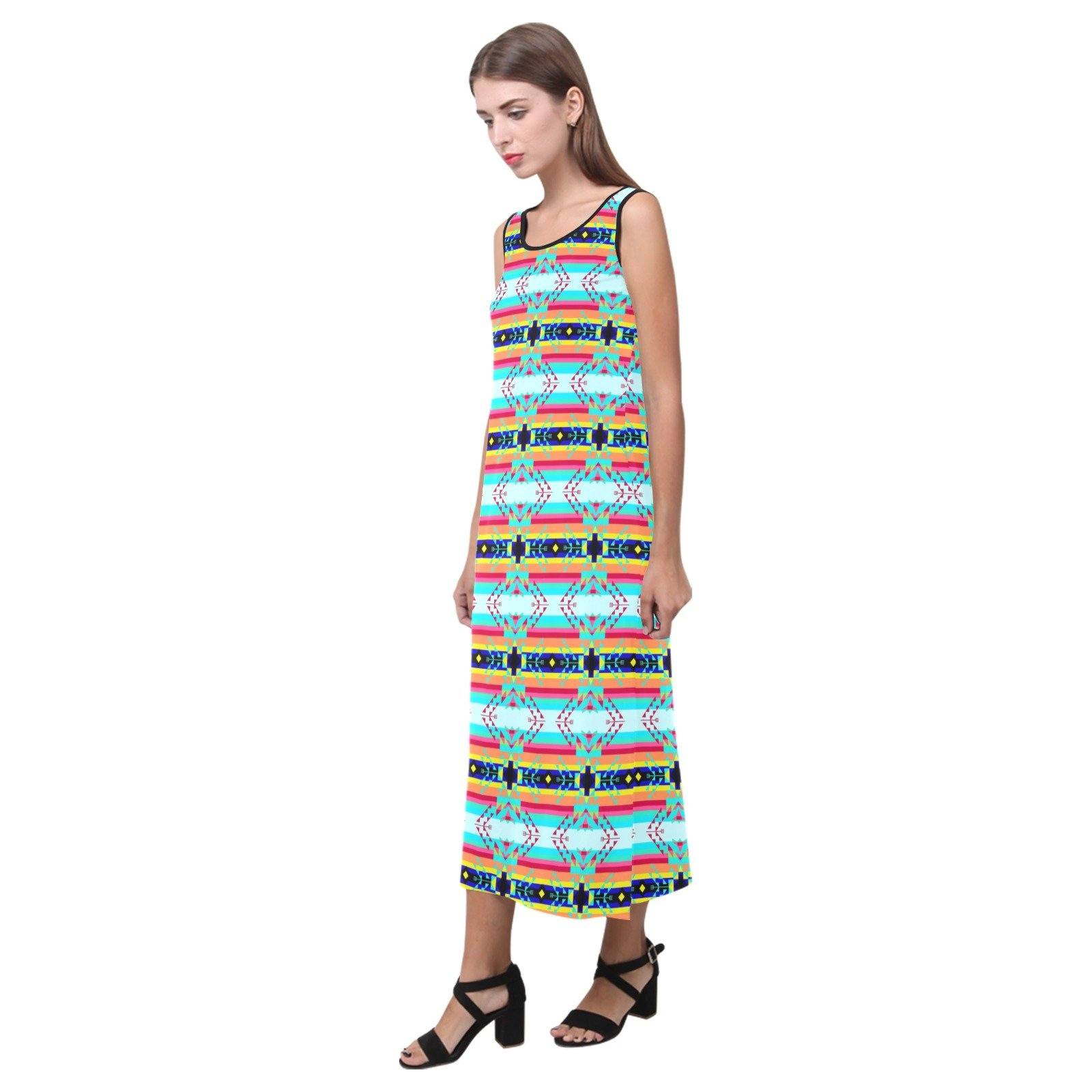 Sacred Spring Phaedra Sleeveless Open Fork Long Dress (Model D08) dress e-joyer 