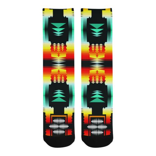 Sage Fire and Sky Trouser Socks Socks e-joyer 