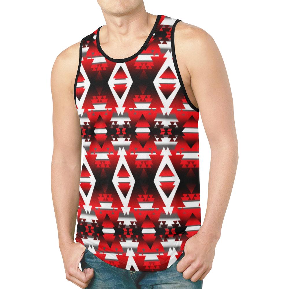 Sierra Winter Camp New All Over Print Tank Top for Men (Model T46) New All Over Print Tank Top for Men (T46) e-joyer 