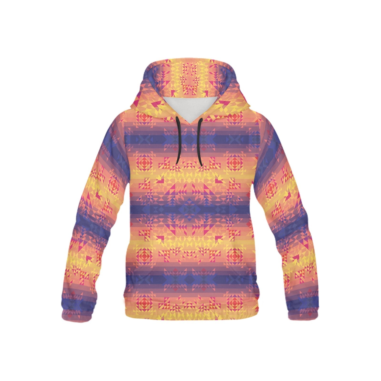 Soleil Indigo All Over Print Hoodie for Kid (USA Size) (Model H13) All Over Print Hoodie for Kid (H13) e-joyer 
