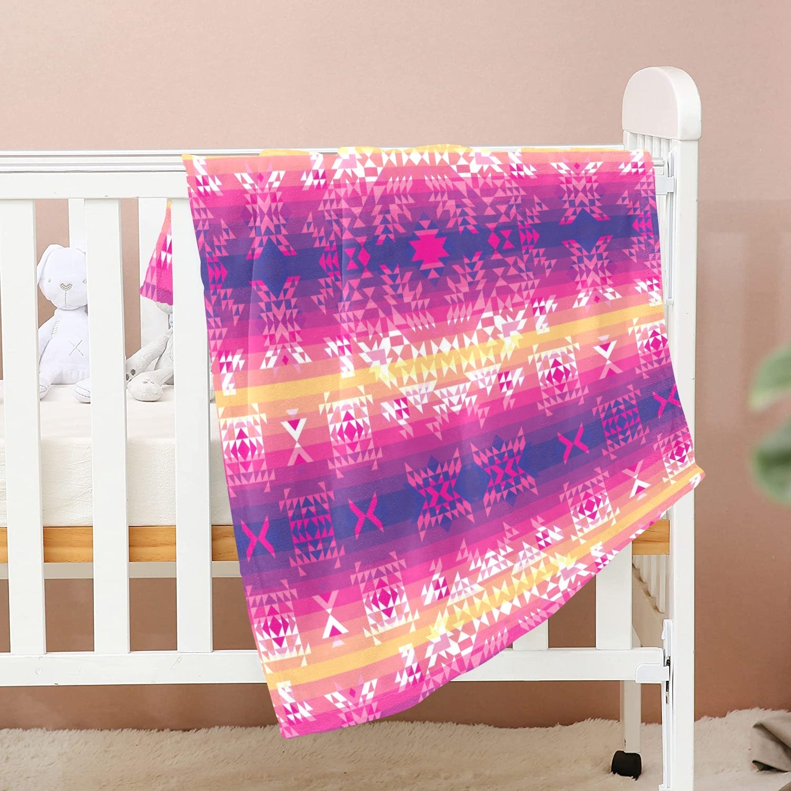 Soleil Overlay Baby Blanket 40"x50" Baby Blanket 40"x50" e-joyer 