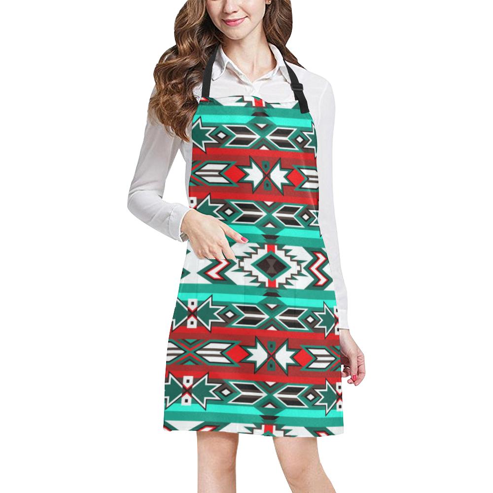 Southwest Journey All Over Print Apron All Over Print Apron e-joyer 