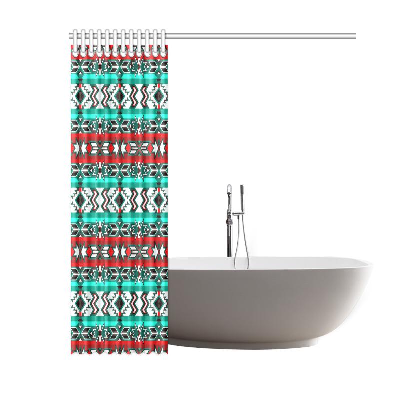 Southwest Journey Shower Curtain 60"x72" Shower Curtain 60"x72" e-joyer 