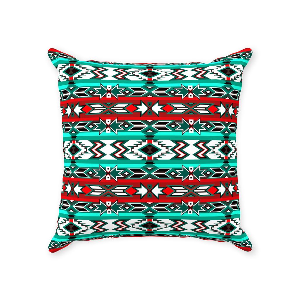 Southwest Journey Throw Pillows 49 Dzine With Zipper Poly Twill 14x14 inch