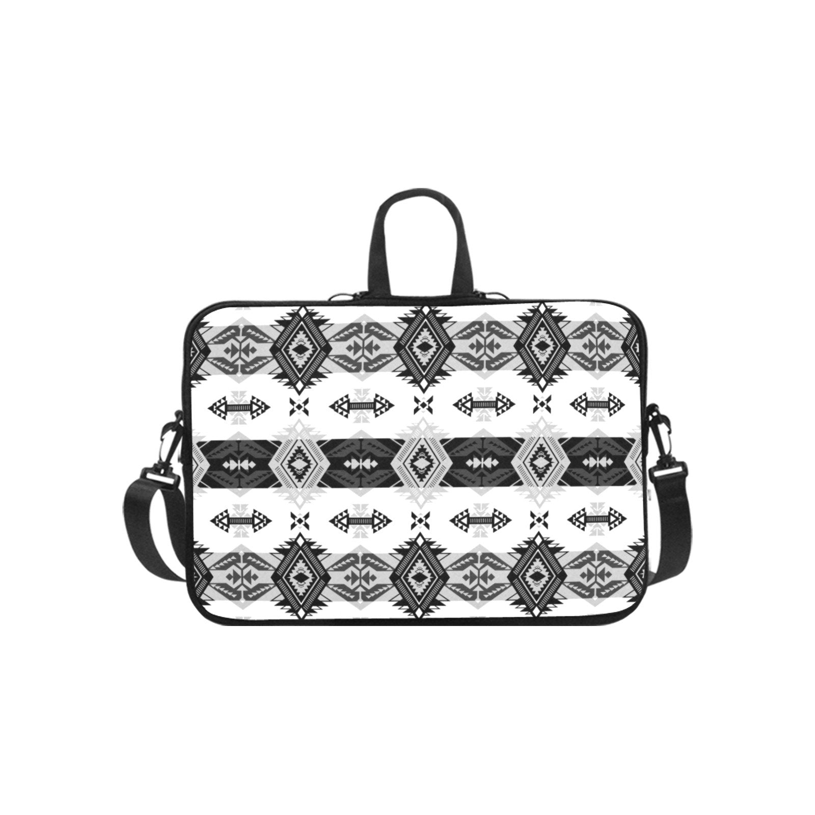 Sovereign Nation Black and White Laptop Handbags 10" bag e-joyer 