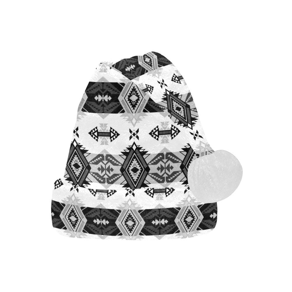 Sovereign Nation Black and White Santa Hat Santa Hat e-joyer 