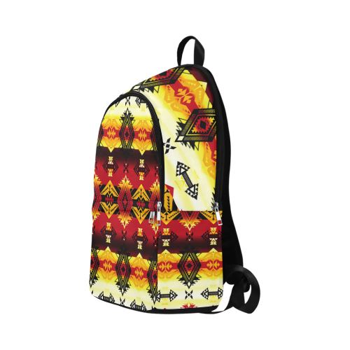 Sovereign Nation Fire Fabric Backpack for Adult (Model 1659) Casual Backpack for Adult (1659) e-joyer 