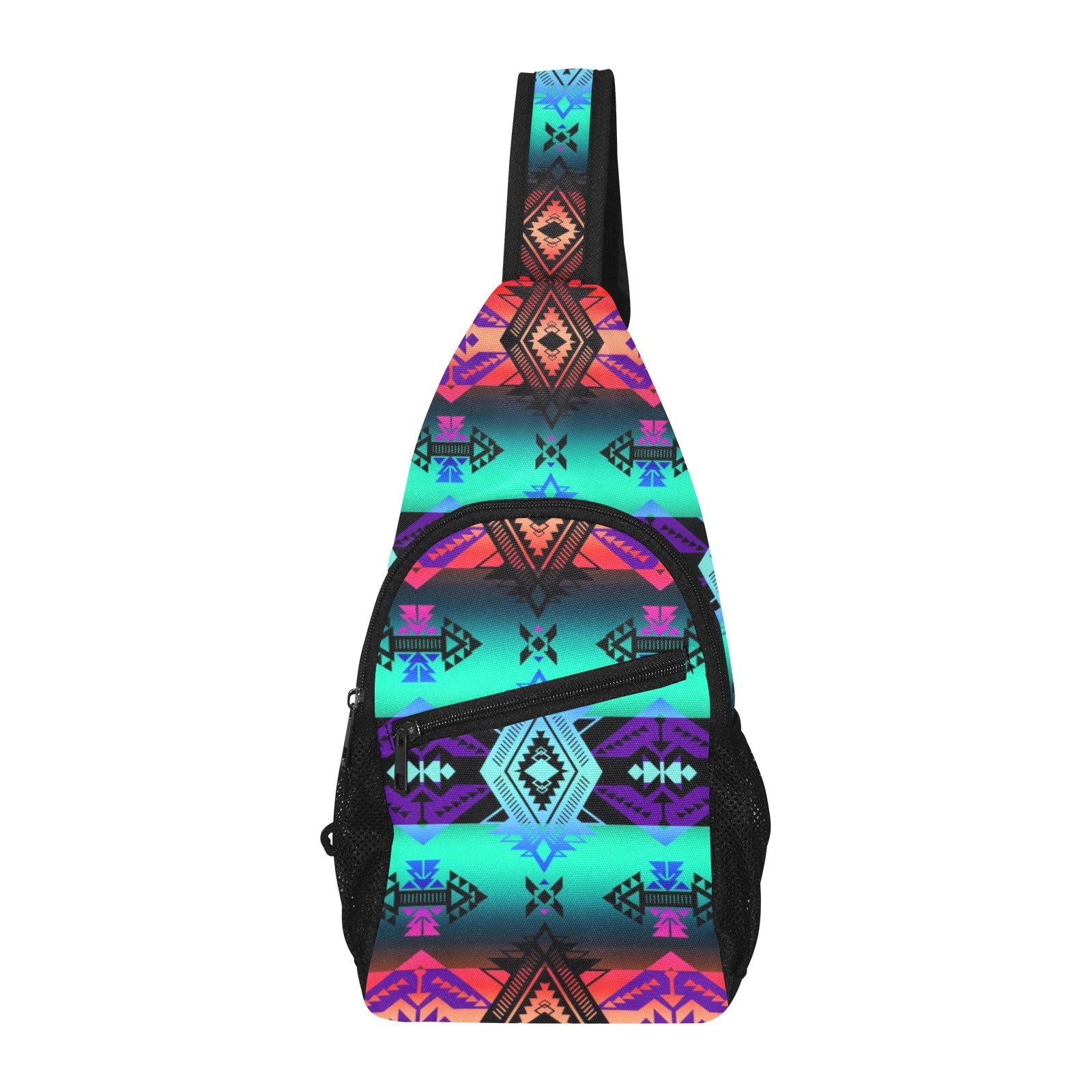 Sovereign Nation Sunrise All Over Print Chest Bag (Model 1719) All Over Print Chest Bag (1719) e-joyer 