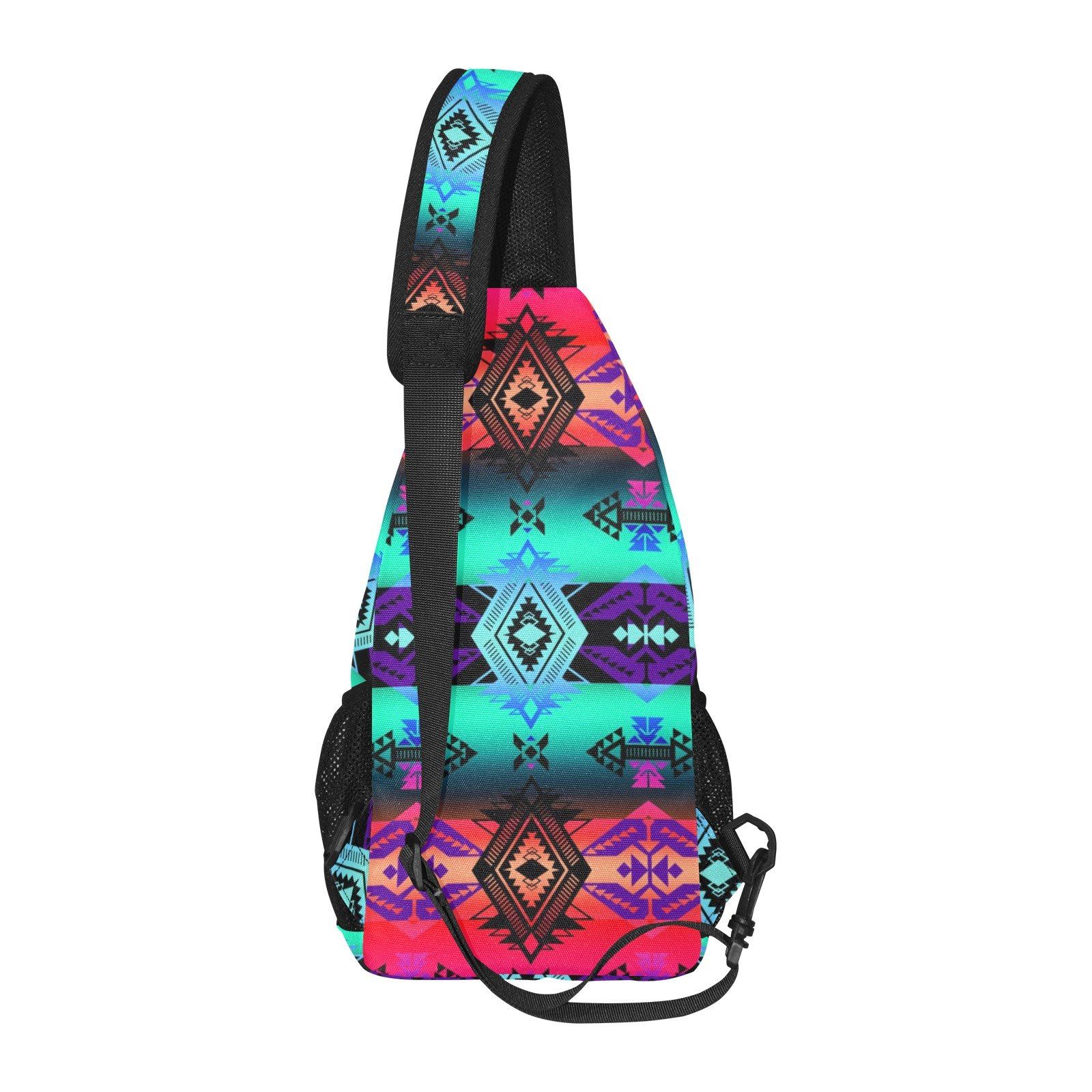 Sovereign Nation Sunrise All Over Print Chest Bag (Model 1719) All Over Print Chest Bag (1719) e-joyer 