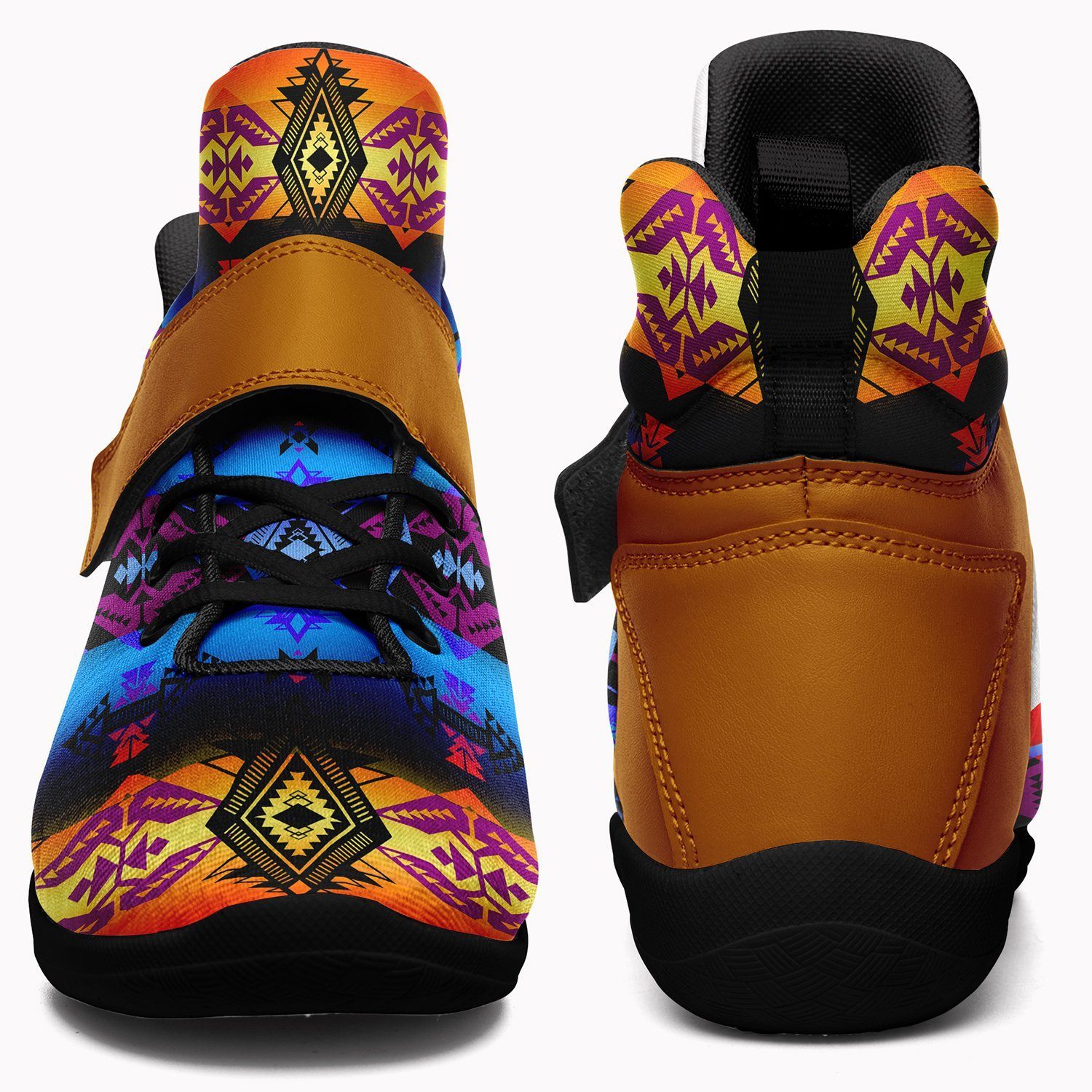 Sovereign Nation Sunset Kid's Ipottaa Basketball / Sport High Top Shoes 49 Dzine 