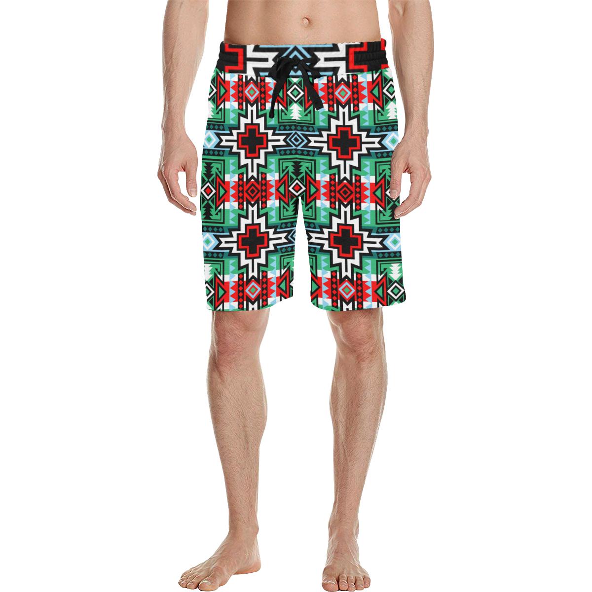 Star Blanket Men's All Over Print Casual Shorts (Model L23) Men's Casual Shorts (L23) e-joyer 