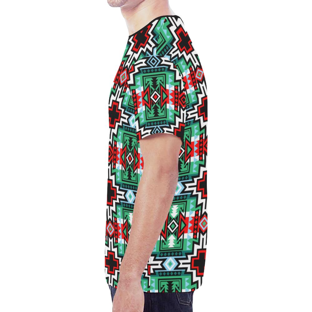 Star Blanket New All Over Print T-shirt for Men/Large Size (Model T45) New All Over Print T-shirt for Men/Large (T45) e-joyer 