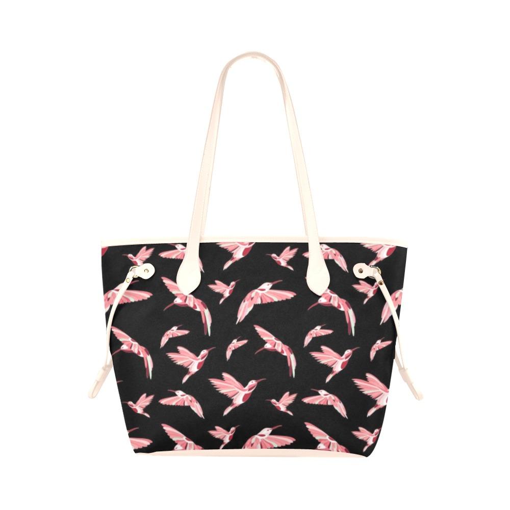 Strawberry Black Clover Canvas Tote Bag (Model 1661) Clover Canvas Tote Bag (1661) e-joyer 