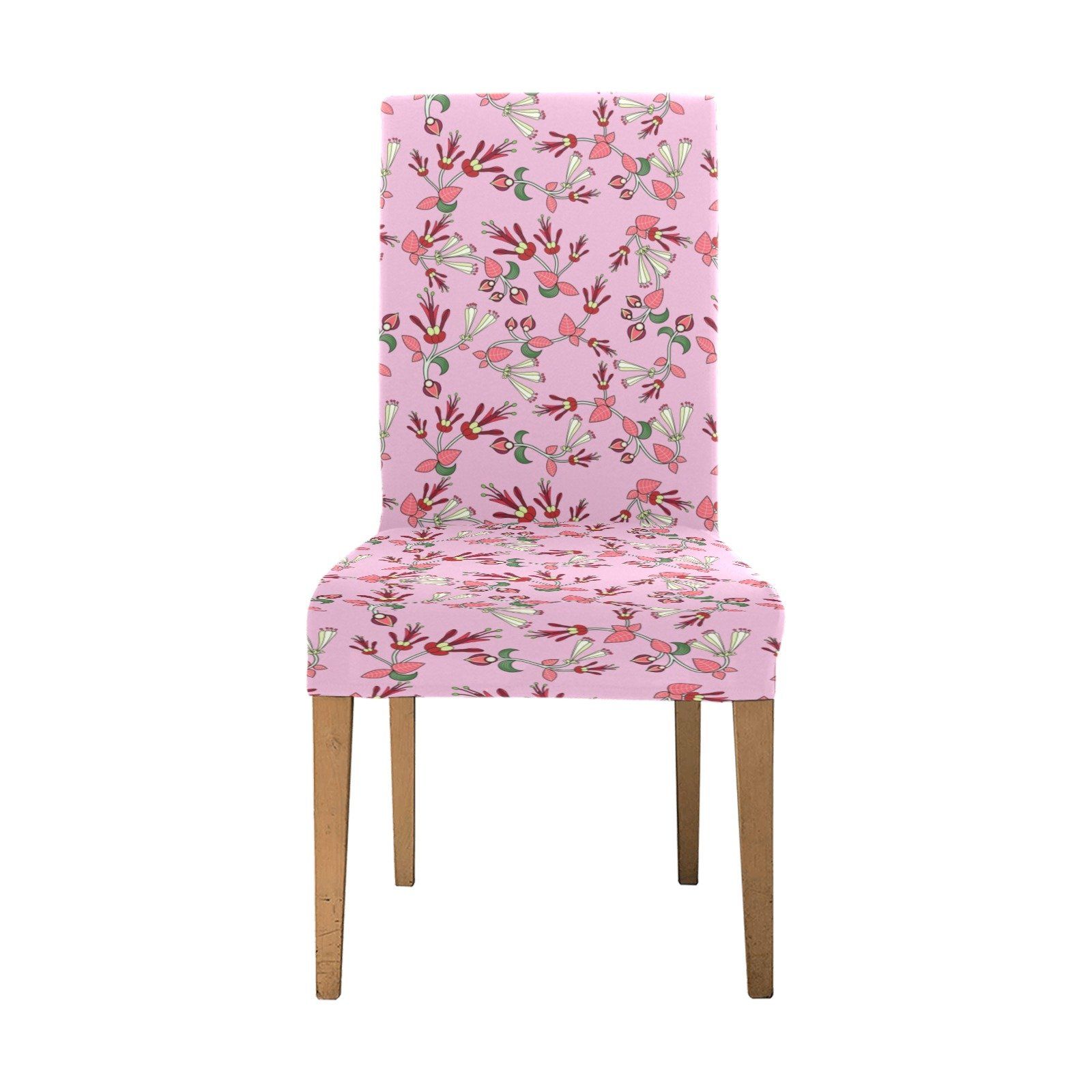 Strawberry Floral Chair Cover (Pack of 4) Chair Cover (Pack of 4) e-joyer 