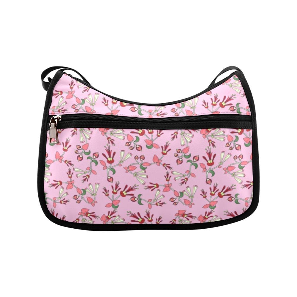 Strawberry Floral Crossbody Bags (Model 1616) Crossbody Bags (1616) e-joyer 