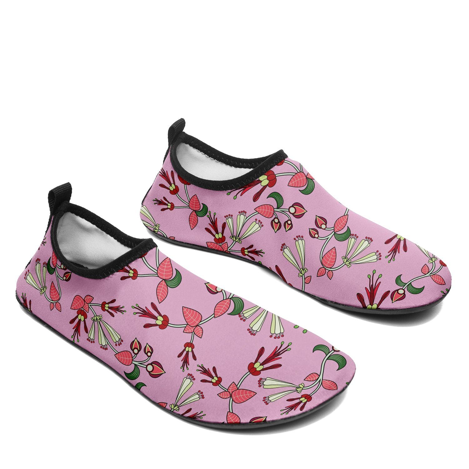 Strawberry Floral Kid's Slip On Shoes Herman 