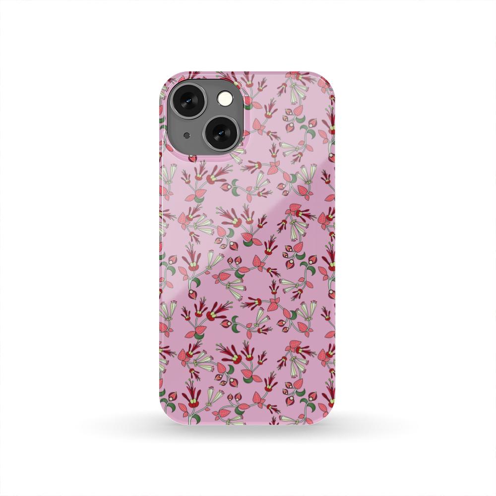 Strawberry Floral Phone Case Phone Case wc-fulfillment iPhone 13 
