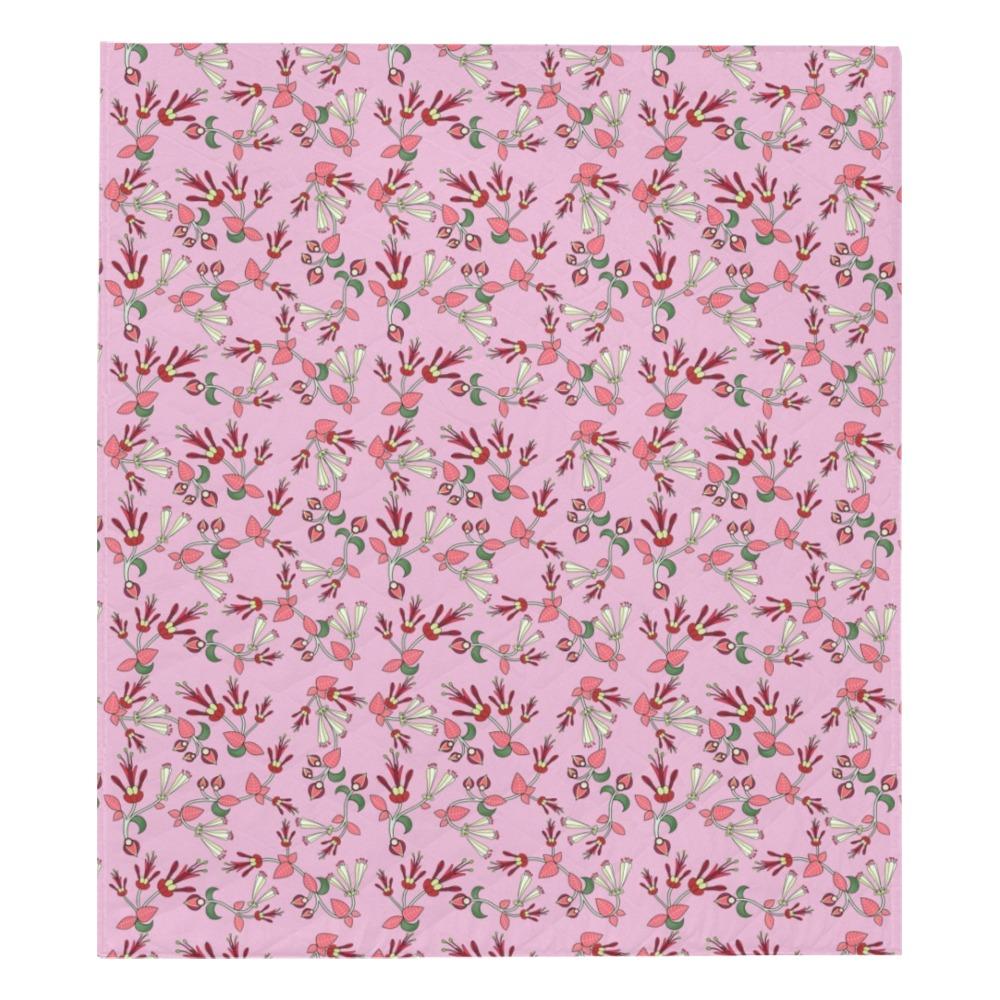 Strawberry Floral Quilt 70"x80" Quilt 70"x80" e-joyer 