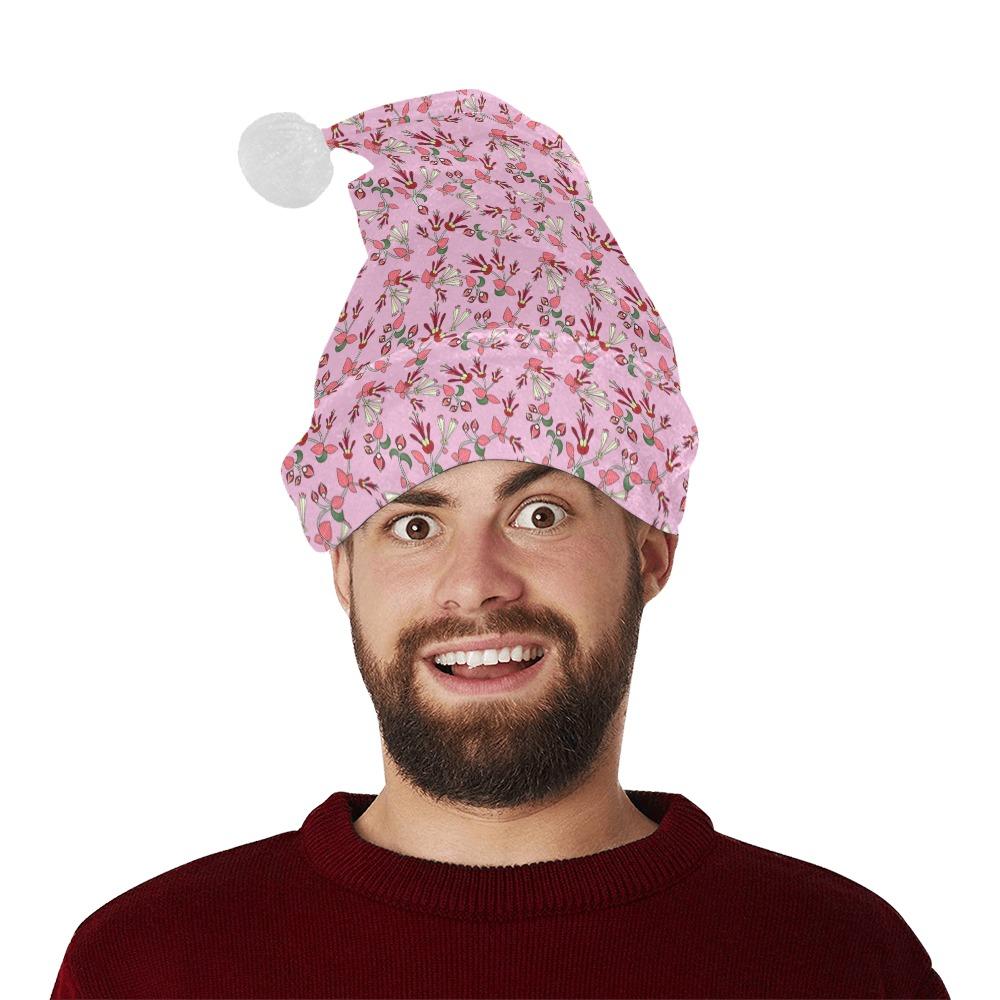 Strawberry Floral Santa Hat Santa Hat e-joyer 