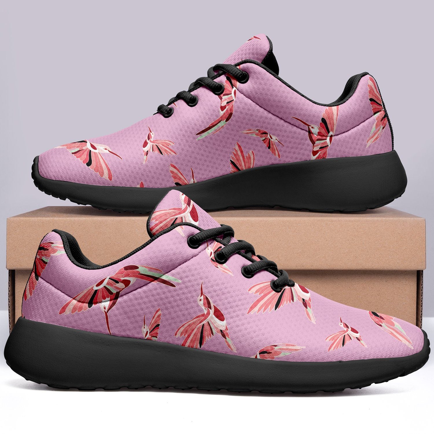 Strawberry Pink Ikkaayi Sport Sneakers ikkaayi Herman 