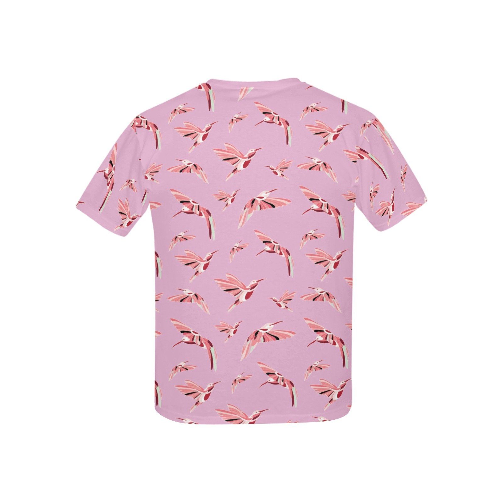Strawberry Pink Kids' All Over Print T-shirt (USA Size) (Model T40) All Over Print T-shirt for Kid (T40) e-joyer 