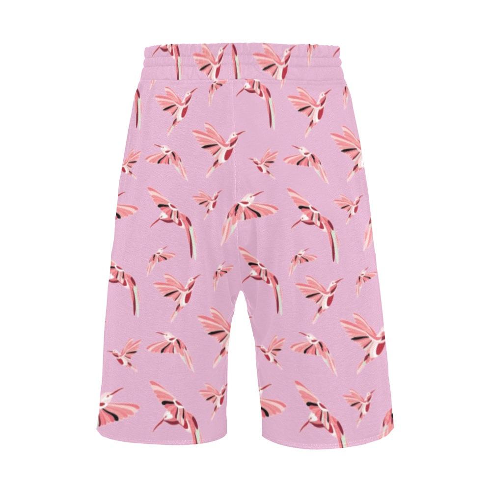 Strawberry Pink Men's All Over Print Casual Shorts (Model L23) short e-joyer 
