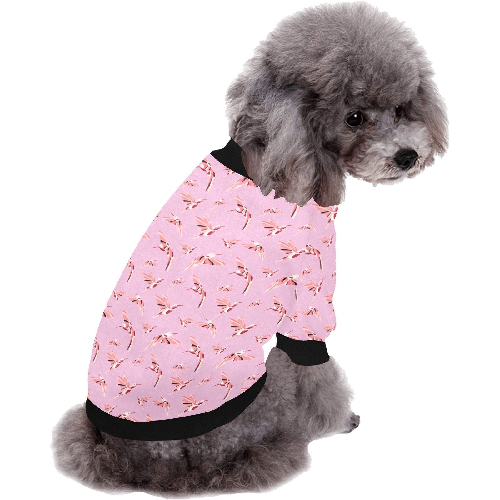 Strawberry Pink Pet Dog Round Neck Shirt Pet Dog Round Neck Shirt e-joyer 