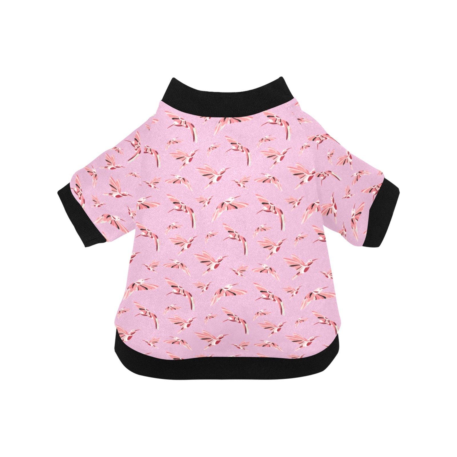 Strawberry Pink Pet Dog Round Neck Shirt Pet Dog Round Neck Shirt e-joyer 