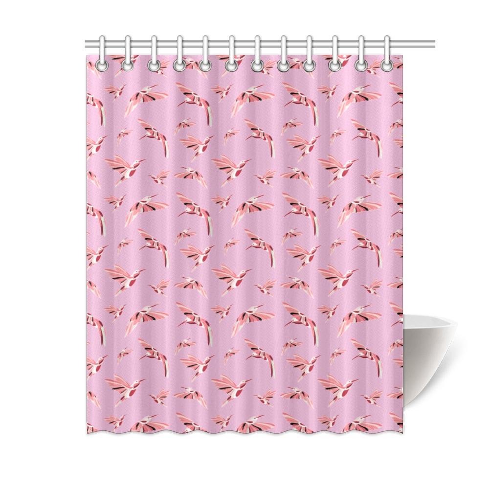 Strawberry Pink Shower Curtain 60"x72" Shower Curtain 60"x72" e-joyer 