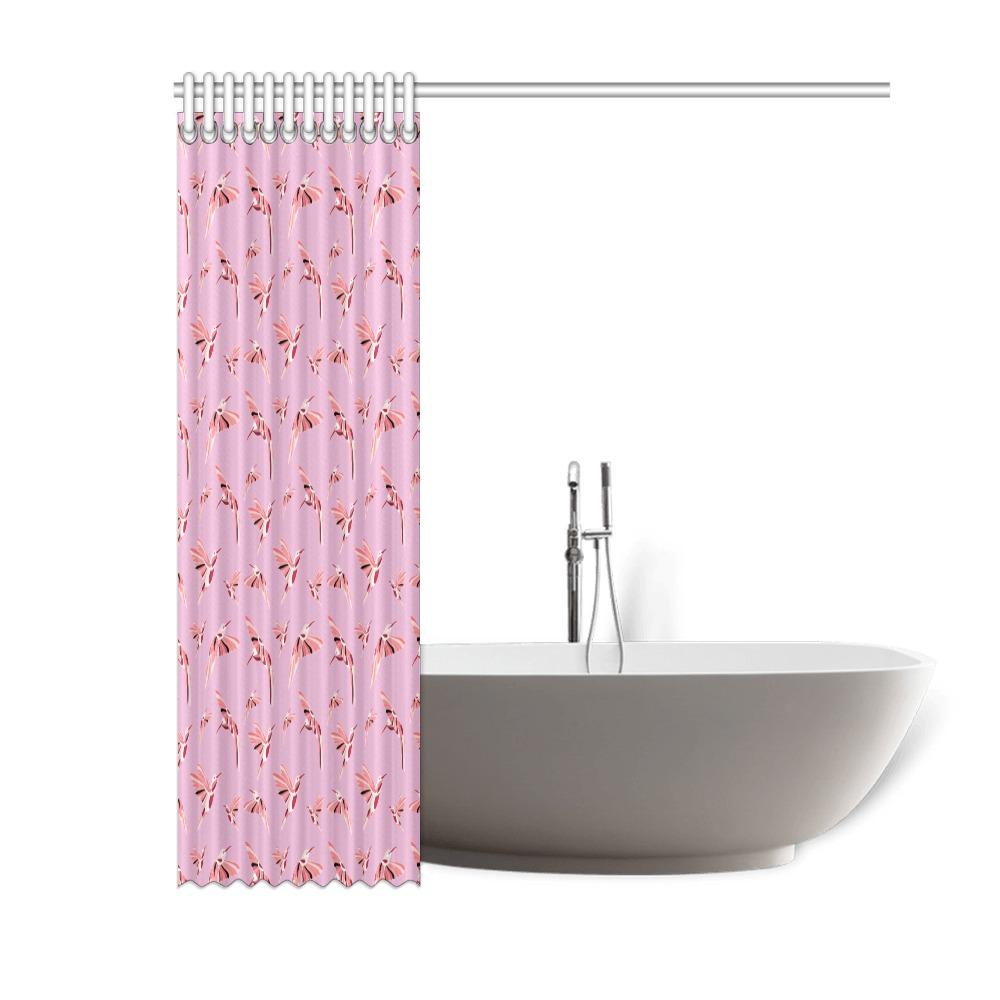 Strawberry Pink Shower Curtain 60"x72" Shower Curtain 60"x72" e-joyer 