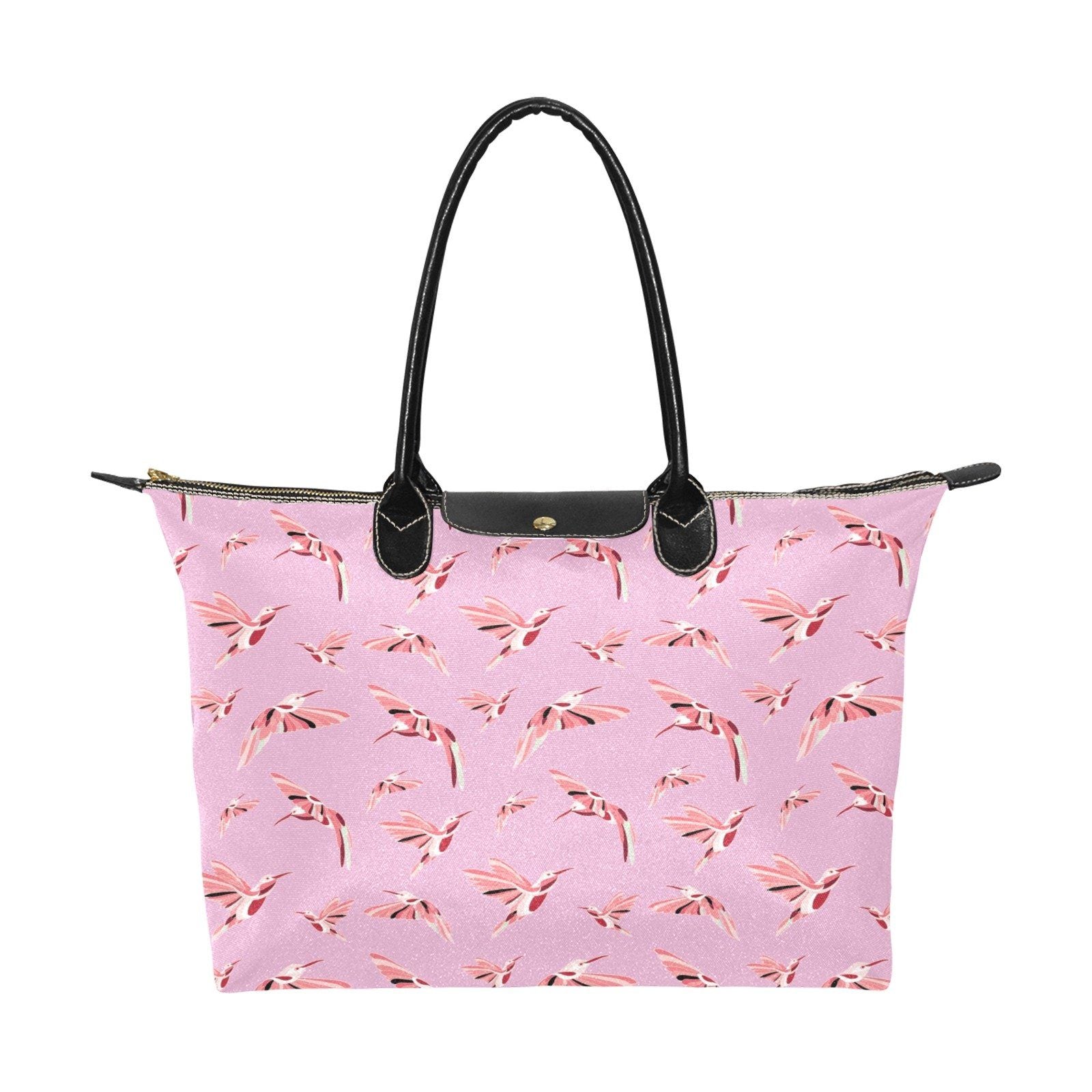 Strawberry Pink Single-Shoulder Lady Handbag (Model 1714) bag e-joyer 