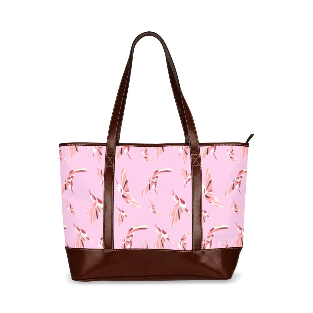 Strawberry Pink Tote Handbag (Model 1642) Tote Handbags (1642) e-joyer 