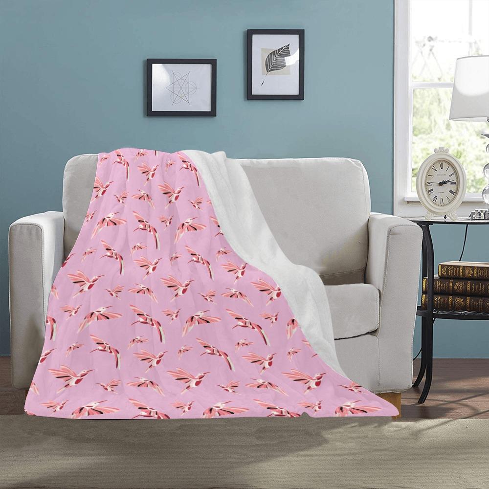 Strawberry Pink Ultra-Soft Micro Fleece Blanket 40"x50" Ultra-Soft Blanket 40''x50'' e-joyer 