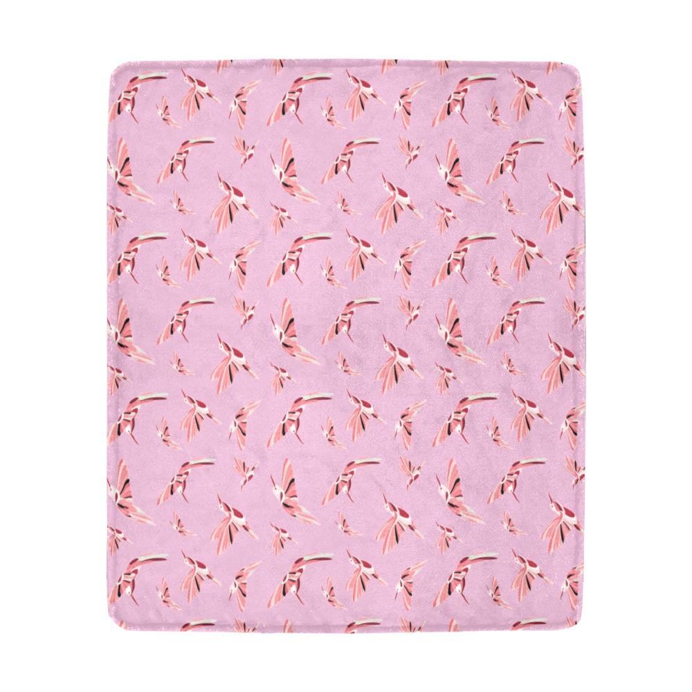 Strawberry Pink Ultra-Soft Micro Fleece Blanket 50"x60" Ultra-Soft Blanket 50''x60'' e-joyer 