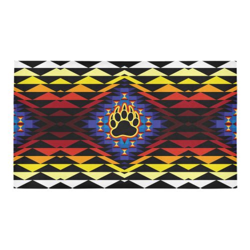 Sunset Bearpaw Blanket Bath Rug 16''x 28'' Bath Rug 16''x 28'' e-joyer 