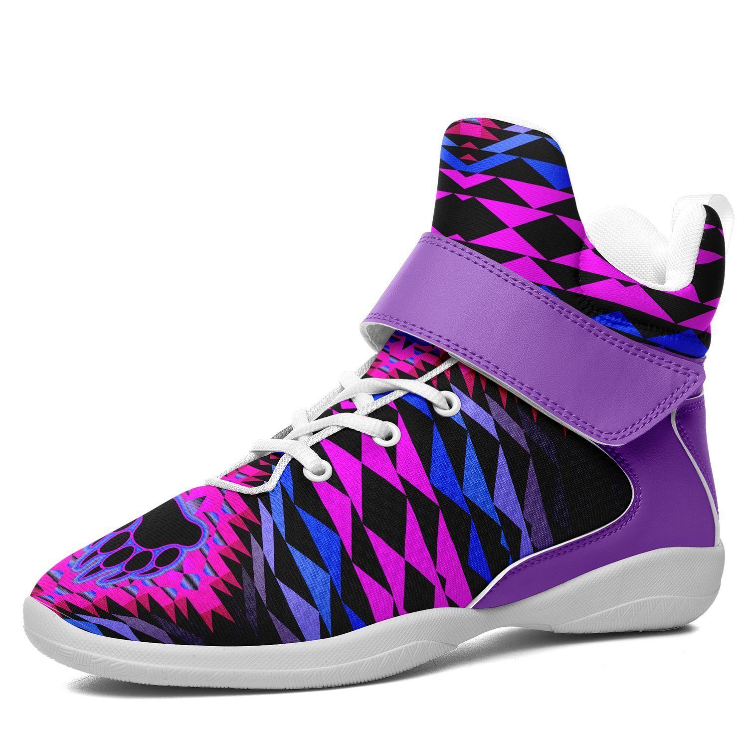 Sunset Bearpaw Blanket Pink Ipottaa Basketball / Sport High Top Shoes - White Sole 49 Dzine US Men 7 / EUR 40 White Sole with Lavender Strap 