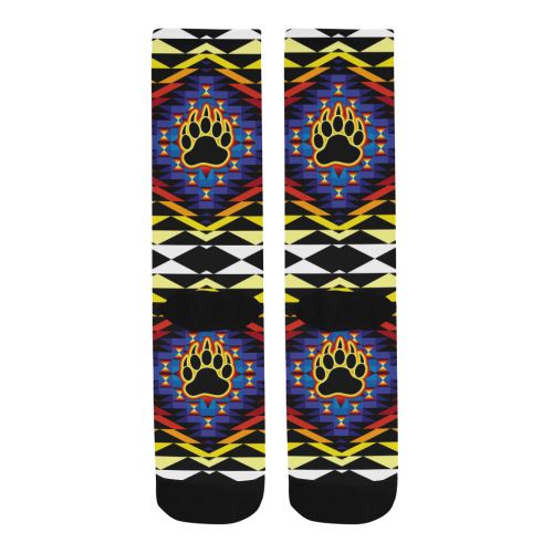 Sunset Bearpaw Blanket Trouser Socks Socks e-joyer 