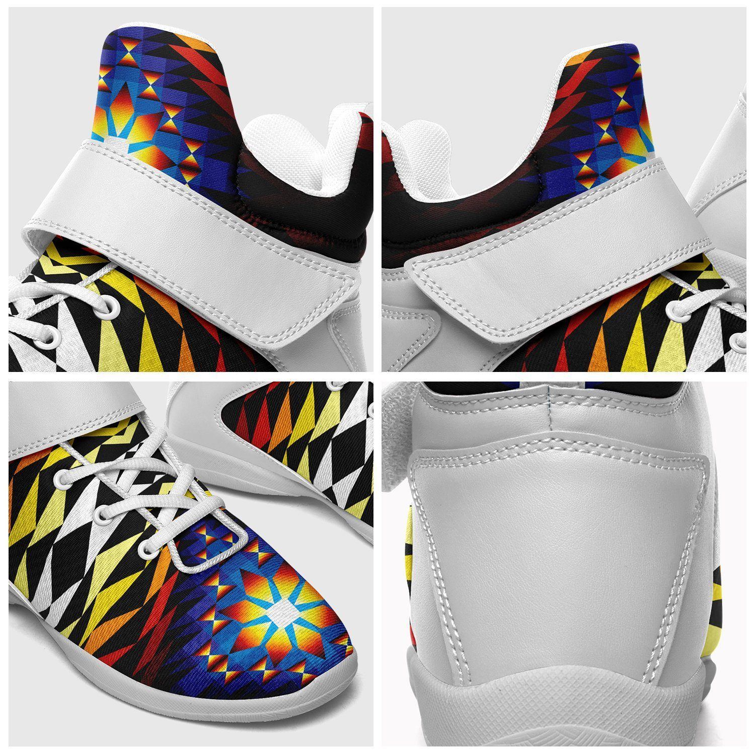 Sunset Blanket Ipottaa Basketball / Sport High Top Shoes - White Sole 49 Dzine 