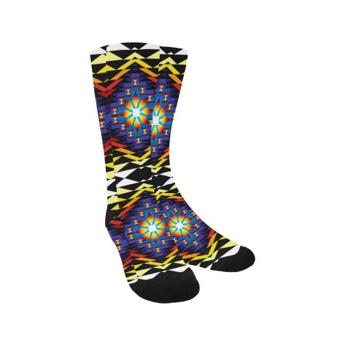 Sunset Blanket Trouser Socks Trouser Socks e-joyer 