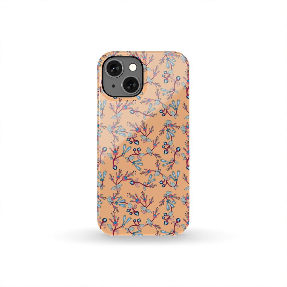 Swift Floral Peache Phone Case Phone Case wc-fulfillment iPhone 13 Mini 