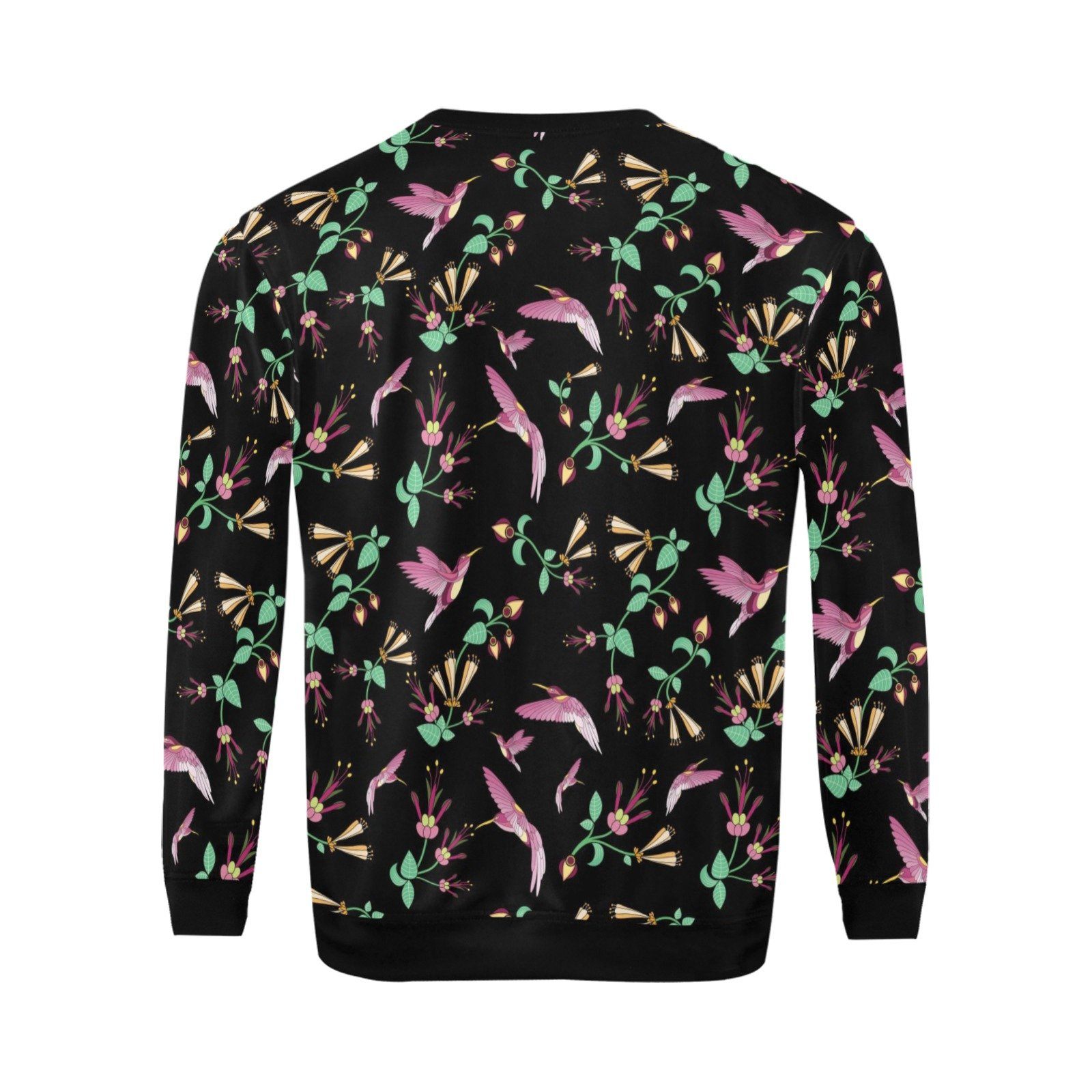 Swift Noir All Over Print Crewneck Sweatshirt for Men (Model H18) shirt e-joyer 