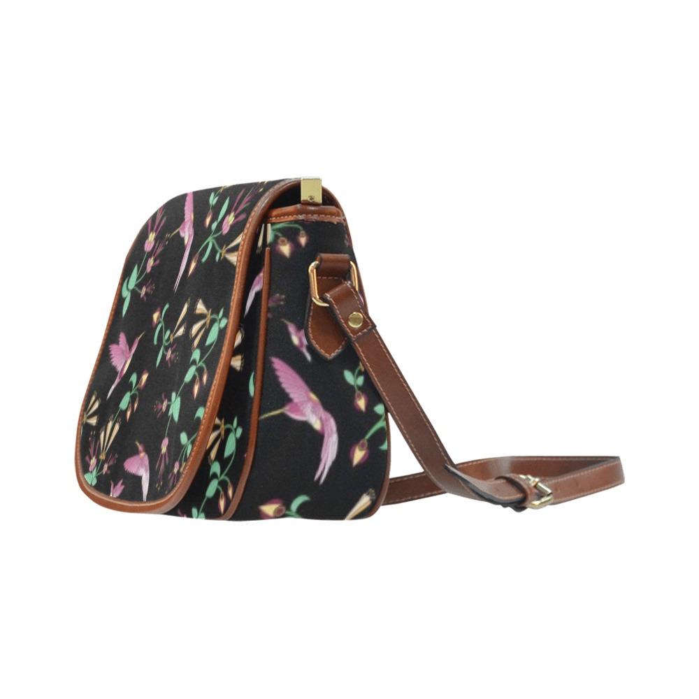 Swift Noir Saddle Bag/Small (Model 1649) Full Customization Saddle Bag/Small (Full Customization) e-joyer 