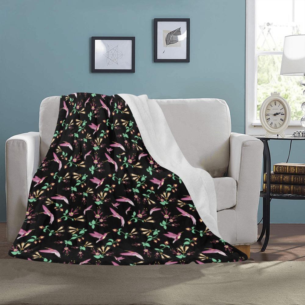 Swift Noir Ultra-Soft Micro Fleece Blanket 50"x60" Ultra-Soft Blanket 50''x60'' e-joyer 