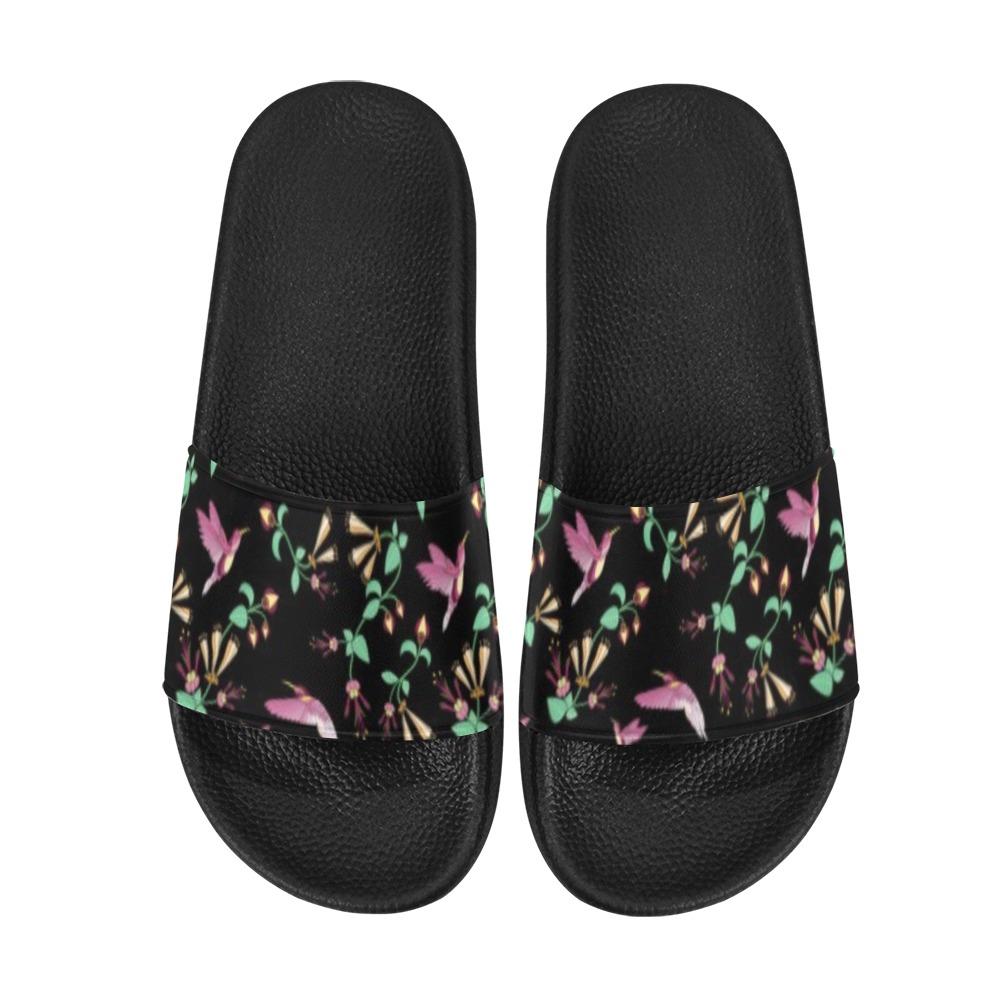 Swift Noir Women's Slide Sandals (Model 057) Women's Slide Sandals (057) e-joyer 