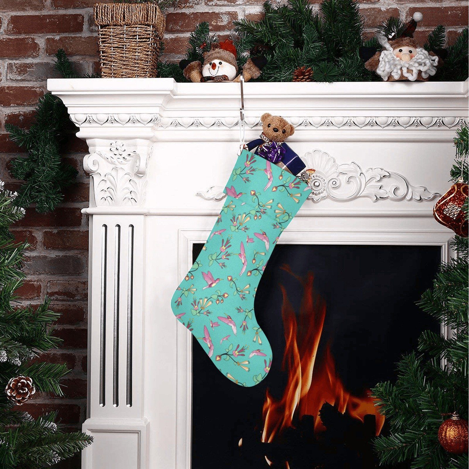 Swift Pastel Christmas Stocking holiday stocking e-joyer 