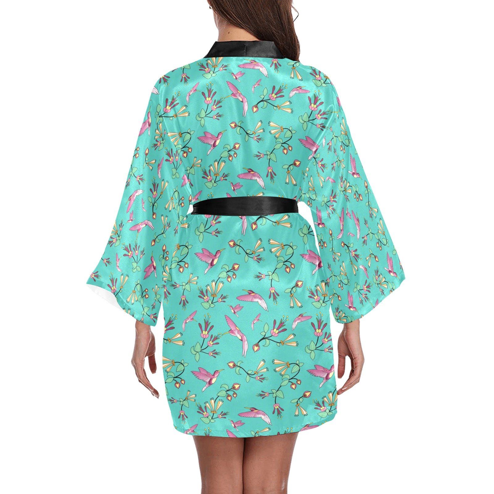 Swift Pastel Long Sleeve Kimono Robe Long Sleeve Kimono Robe e-joyer 