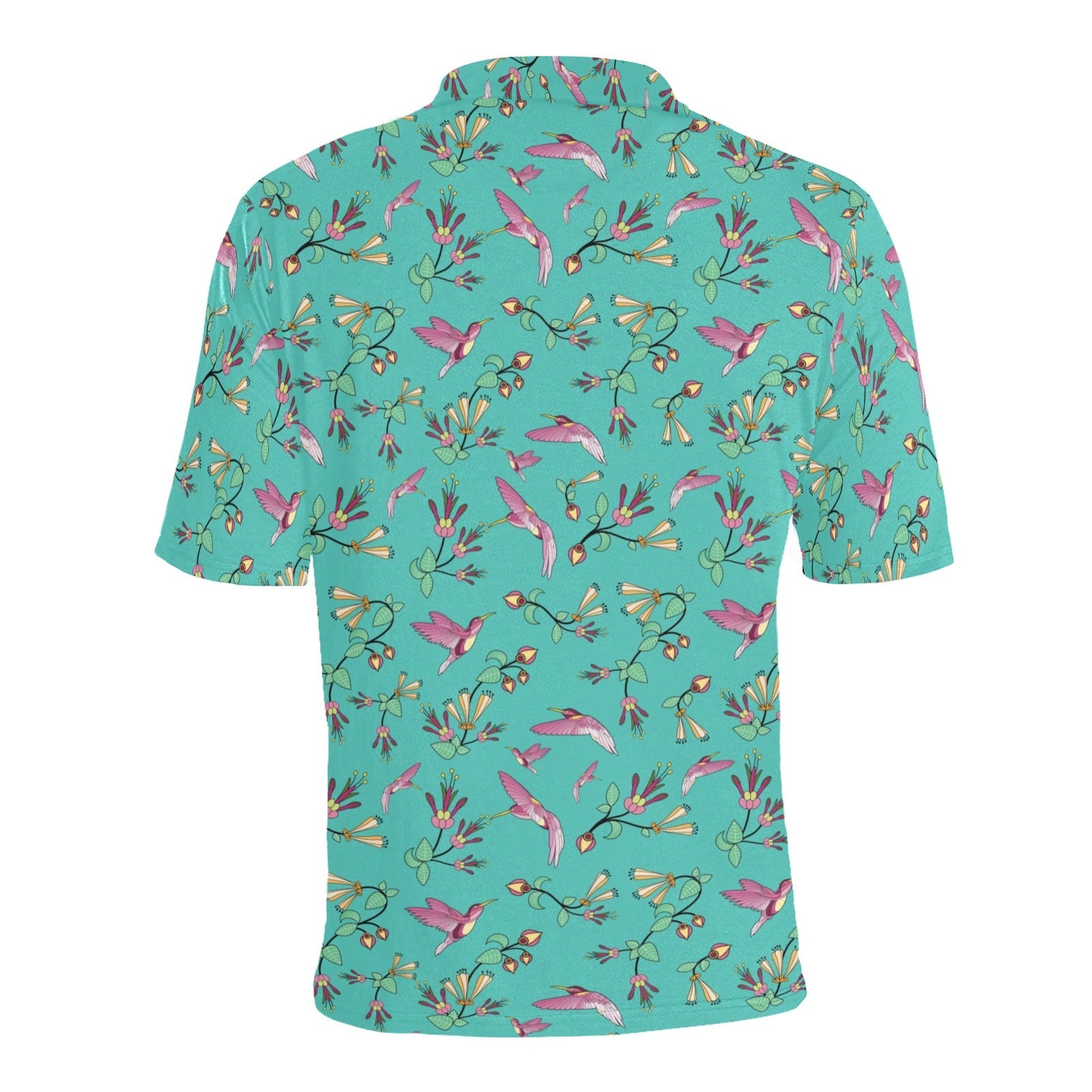 Swift Pastel Men's All Over Print Polo Shirt (Model T55) Men's Polo Shirt (Model T55) e-joyer 