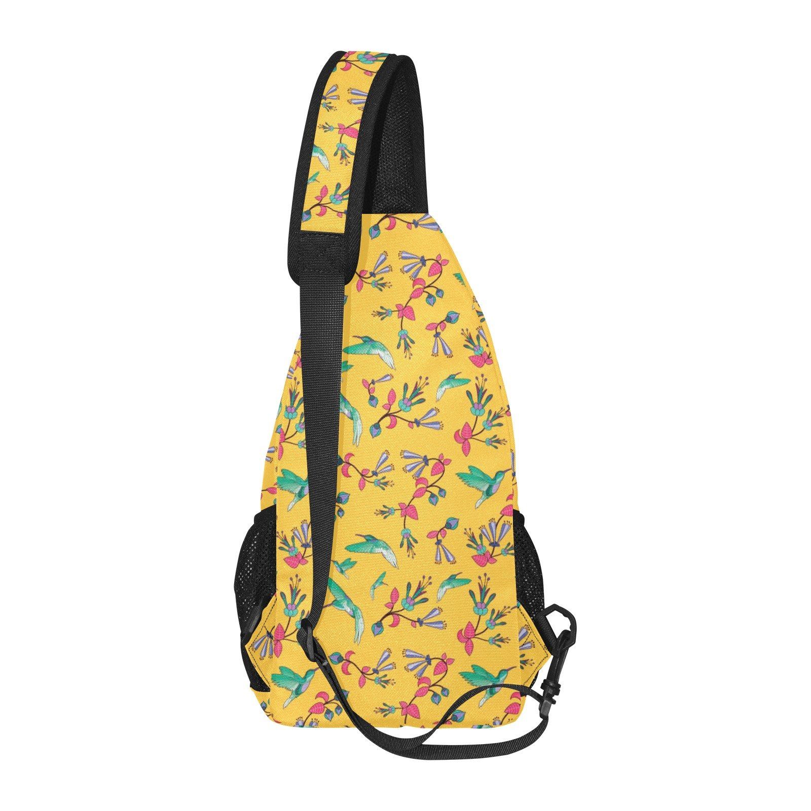 Swift Pastel Yellow All Over Print Chest Bag (Model 1719) All Over Print Chest Bag (1719) e-joyer 