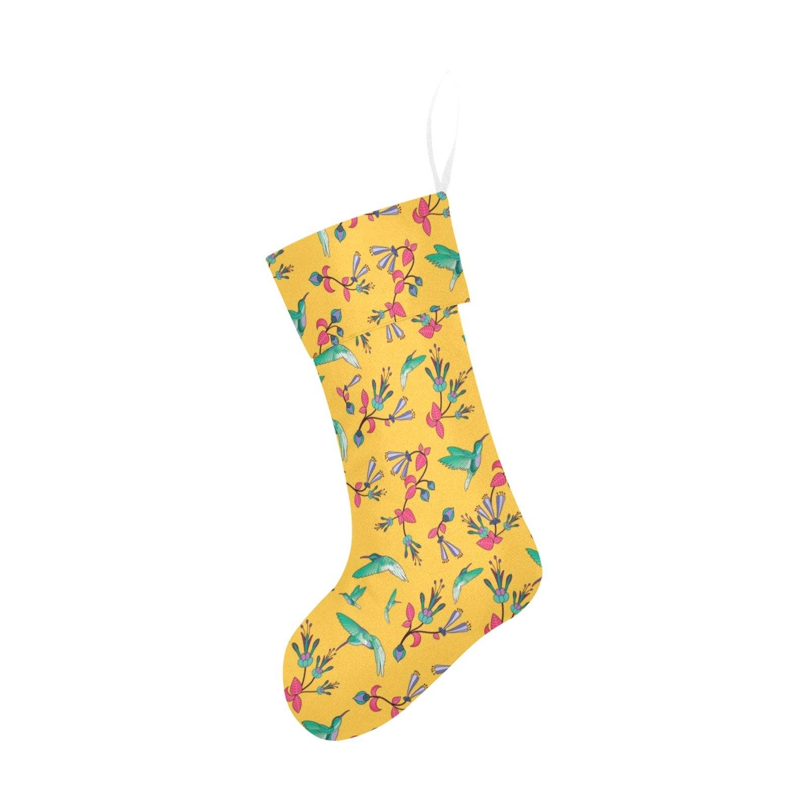 Swift Pastel Yellow Christmas Stocking holiday stocking e-joyer 